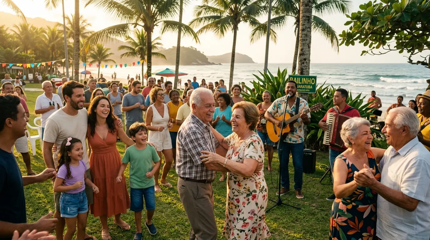 Bailinho da 3ª Idade em Guaratuba — Dança e Convivência no Espaço Litoral